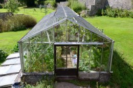 greenhouse victorian walled garden