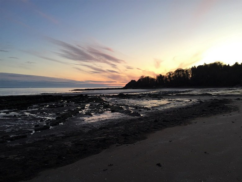 Hunt for fossils in the rocks just outside Carsethorn