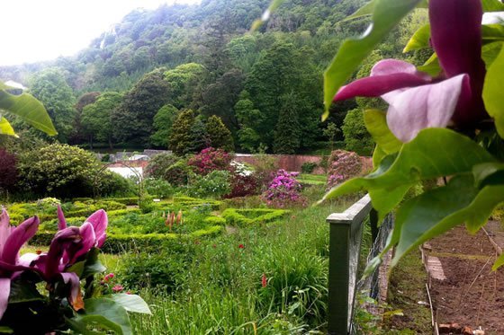 Gardens at Kirkennan Esstate Holiday Cottages, Dumfries & Galloway