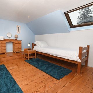 The twin bedroom has plenty of room for a 3rd fold out bed if required.