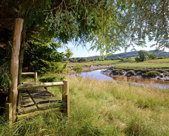 Urr Water on Kirkennan Estate near Palnackie