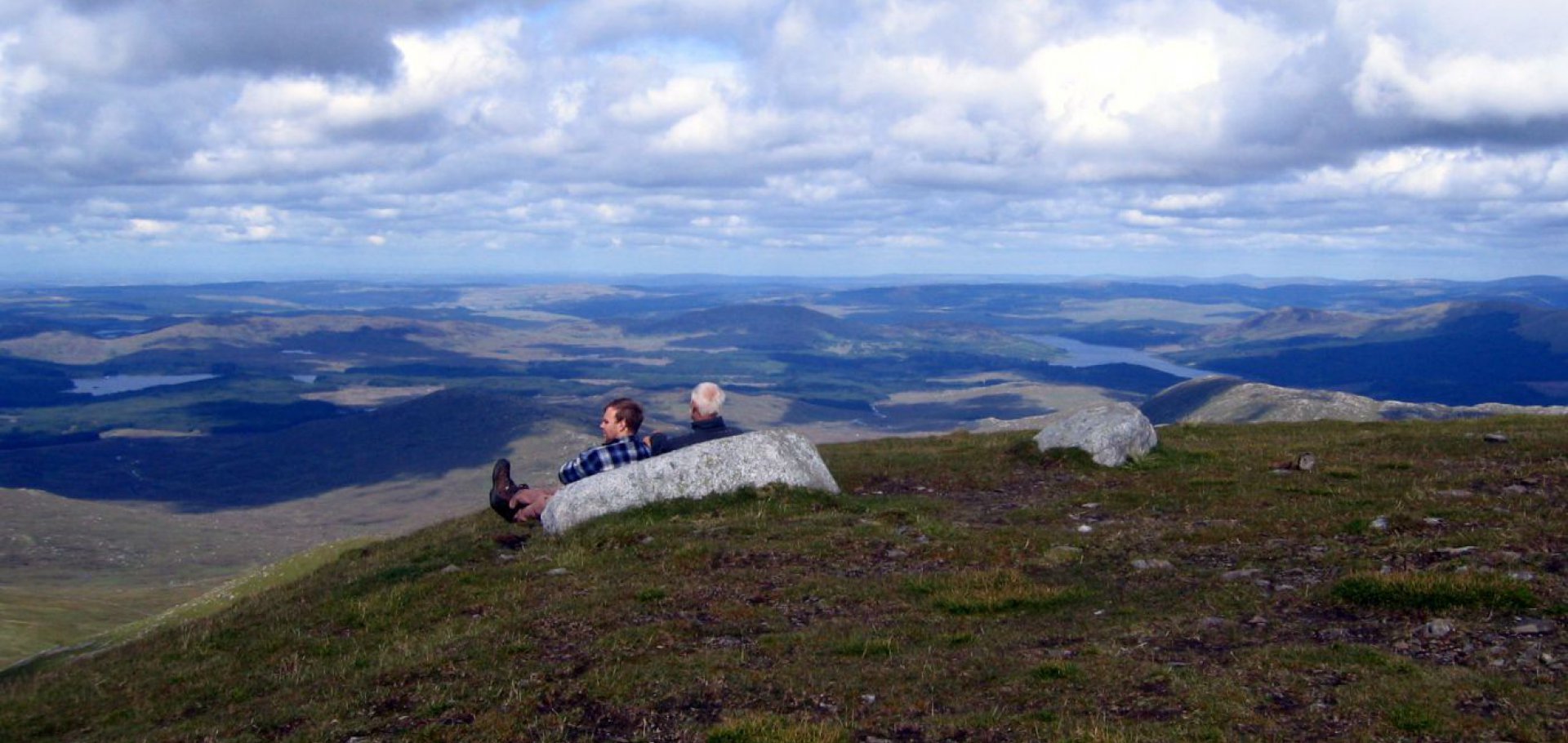 hill walking merrick highest summit southern scotland