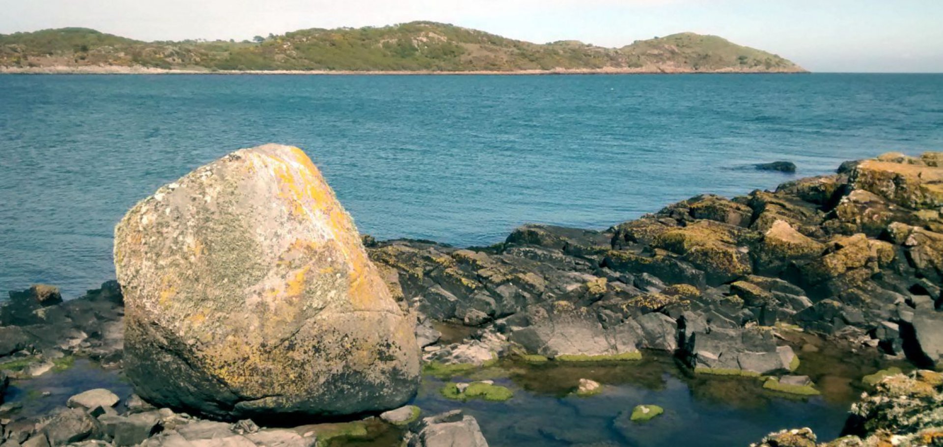 torr point near auchencairn on the Solway Coast