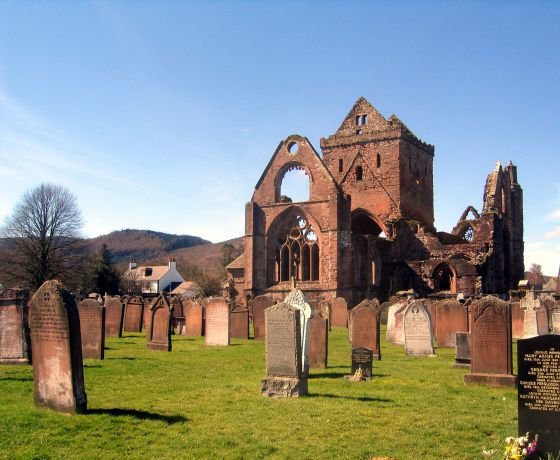 sweetheart abbey dumfries & galloway