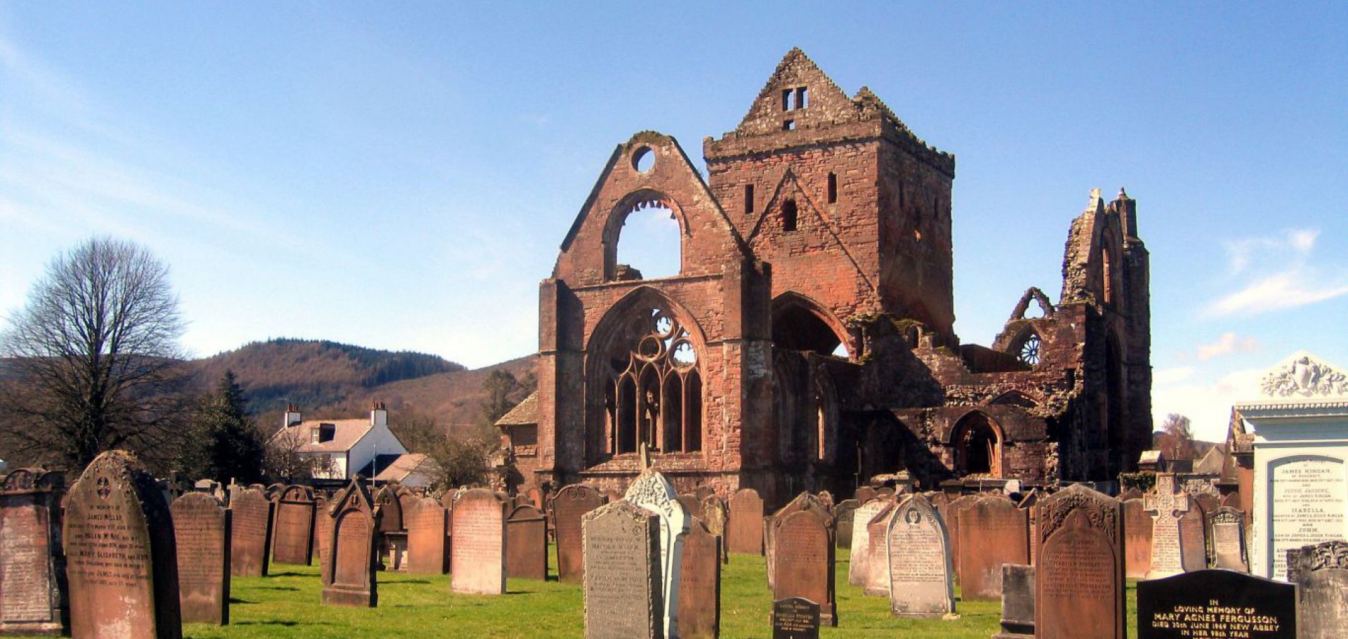 sweetheart abbey new abbey Dumfries & Galloway
