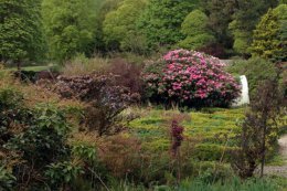 walled garden in may