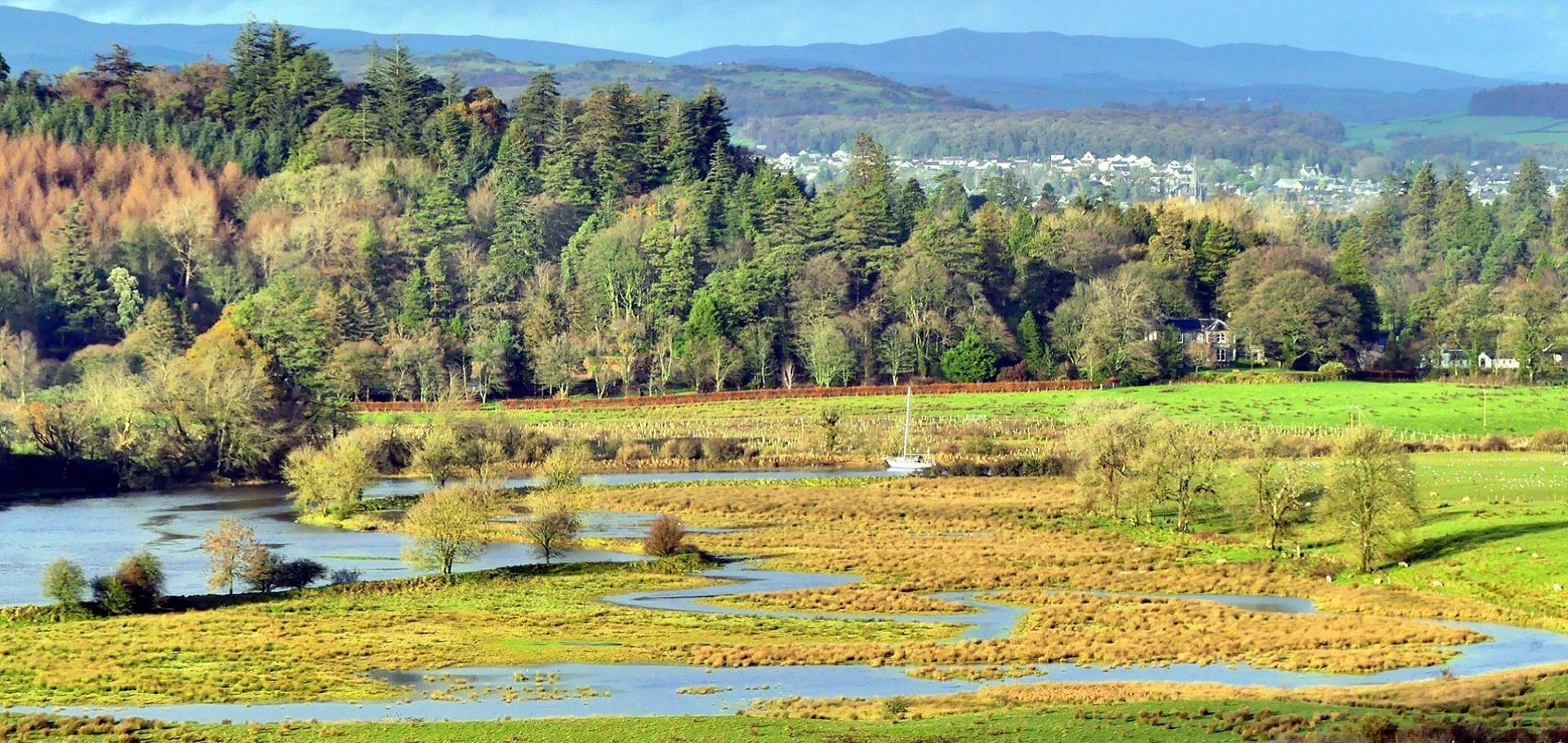 The Urr viewed from Palnackie at high tide