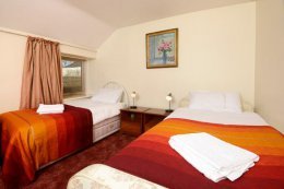The twin bedroom.