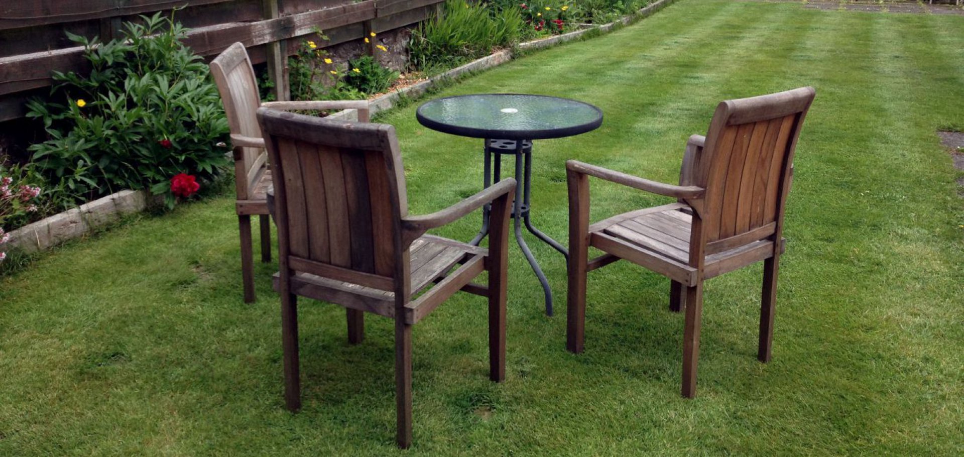 woodsedge holiday cottage garden dumfries and galloway