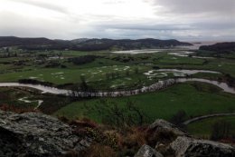 And the rivers can be quite full.
