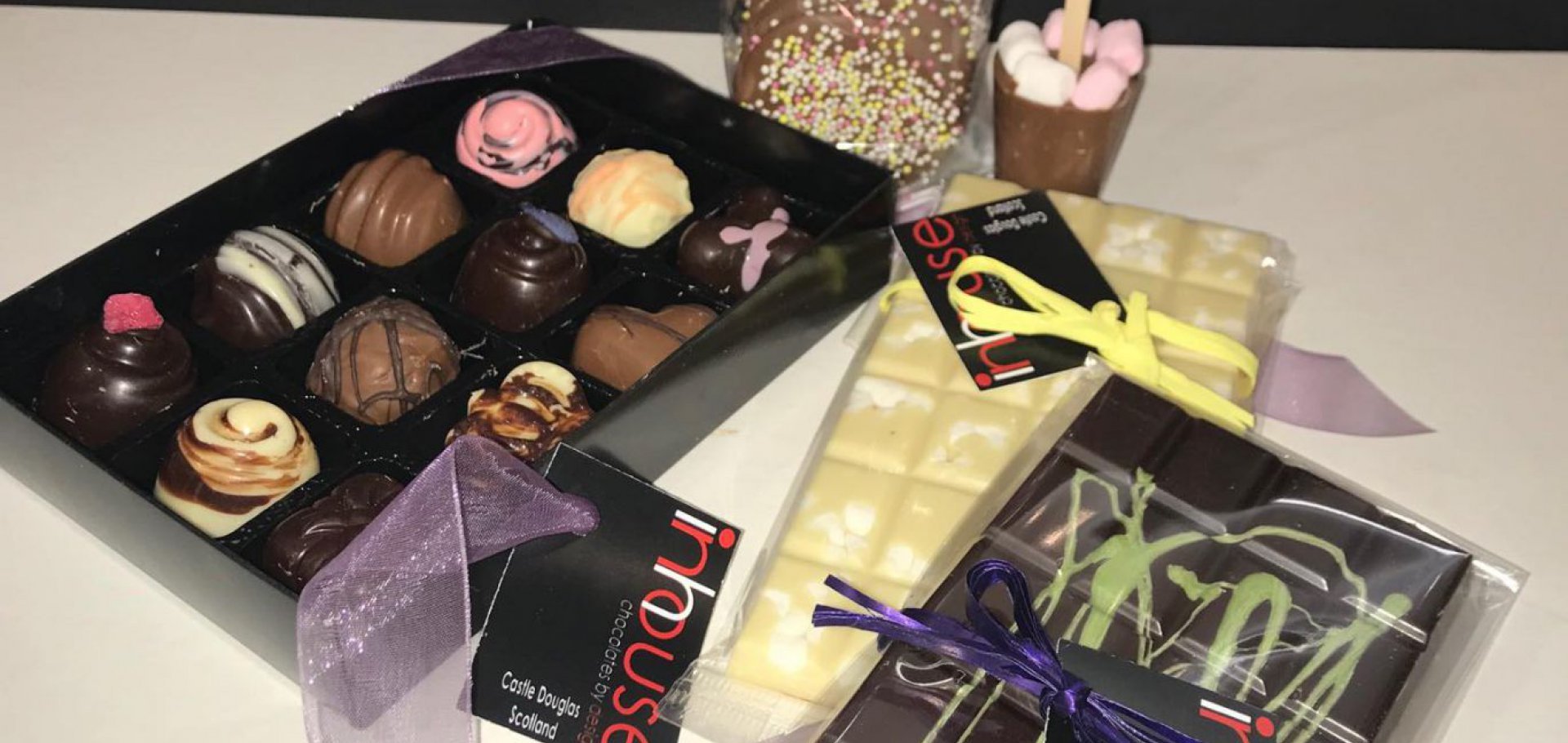 In house chocolates in Castle Douglas 