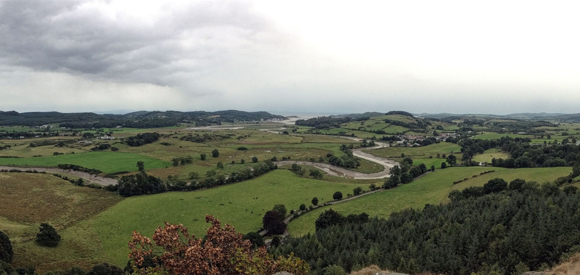 The view from Ravens Craig near Kirkennan