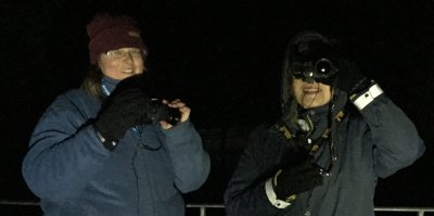 Participants on a nocturnal wildlife experience dumfries and galloway