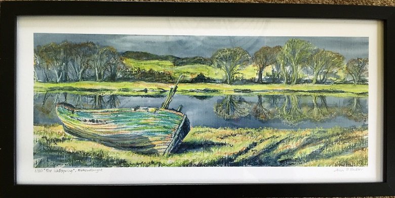The Wellspring, Kirkcudbright, Limited edition print by Ann Butler