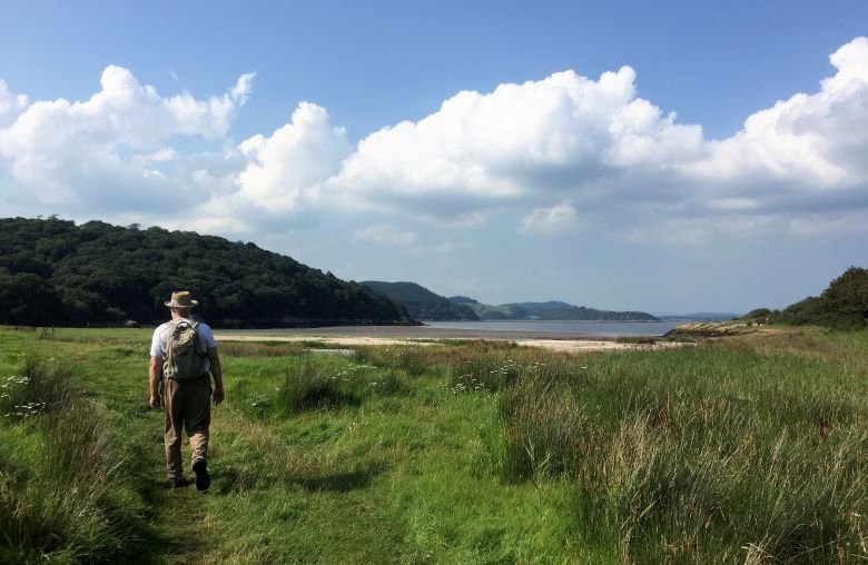 Returning via Horse Isles Bay from white port beach dumfries and galloway