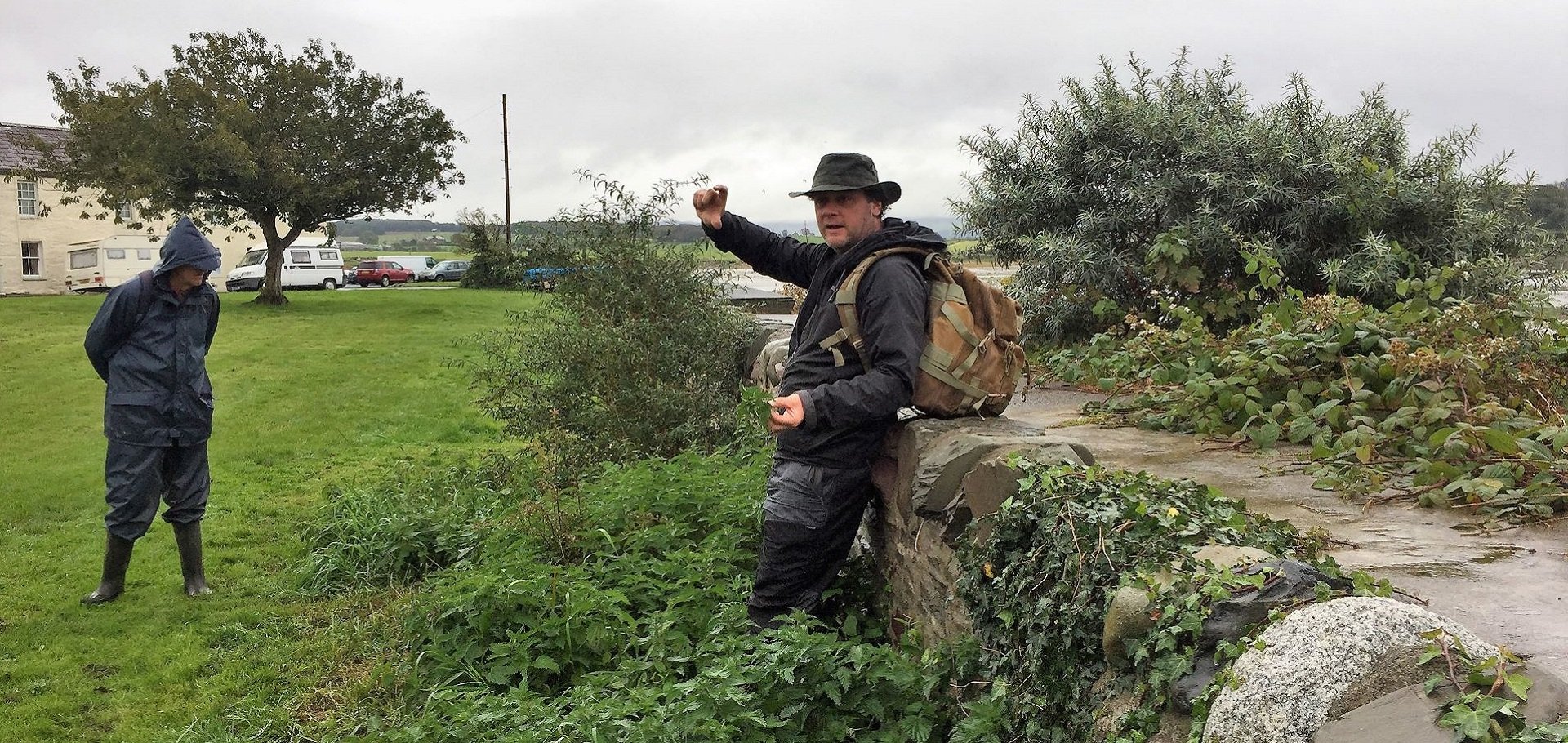 Foraging for wild foods in Dumfries and Galloway with Mark Williams of Galloway Wild Foods