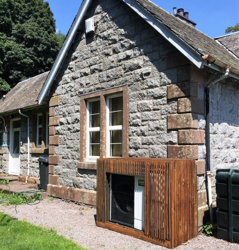 Retrofitting an Air Source Heat Pump into The Lodge